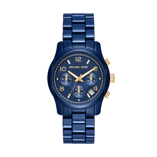 Reloj Análogo Runway Juvenil Azul de Mujer