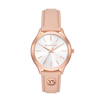 Reloj Análogo Slim Runway Casual Rosado de Mujer