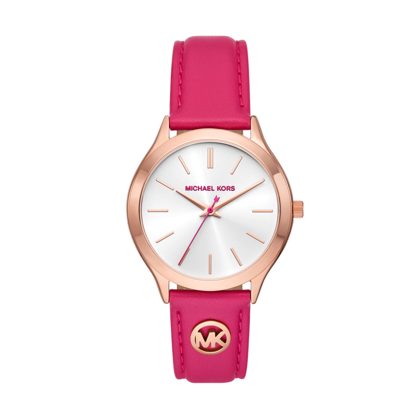 Reloj Análogo Slim Runway Casual Rosado de Mujer