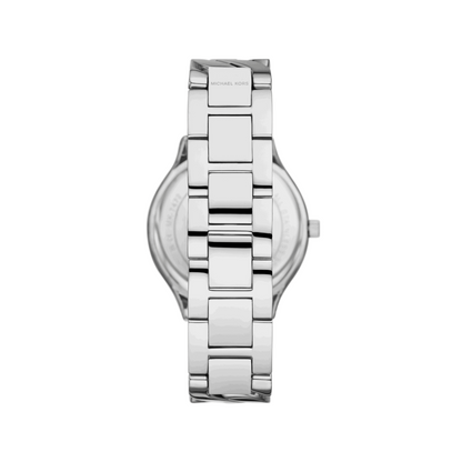 Reloj Análogo Luxury Plateado de Mujer