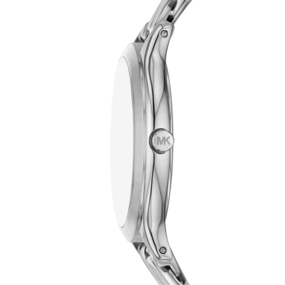 Reloj Análogo Luxury Plateado de Mujer