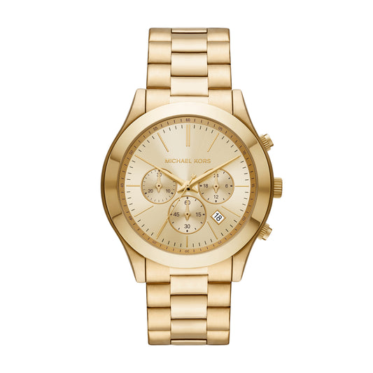 Reloj Análogo Slim Runway Ejecutivo Dorado de Hombre