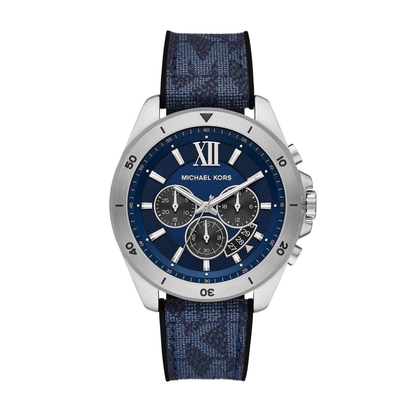 Reloj Análogo Brecken Sport Plateado de Hombre