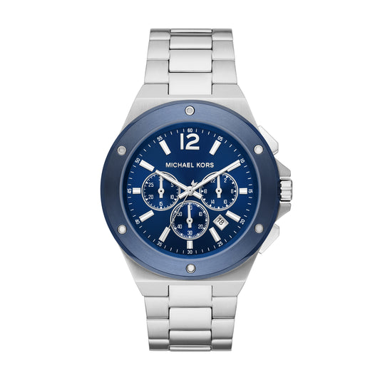 Reloj Análogo Lennox Sport Plateado de Hombre