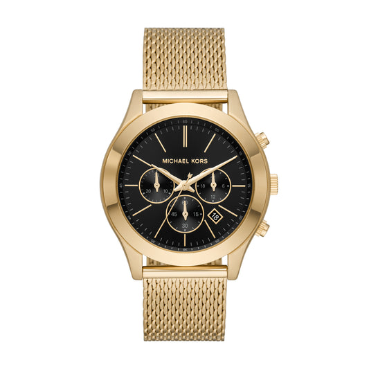 Reloj Análogo Slim Runway Ejecutivo Dorado de Hombre