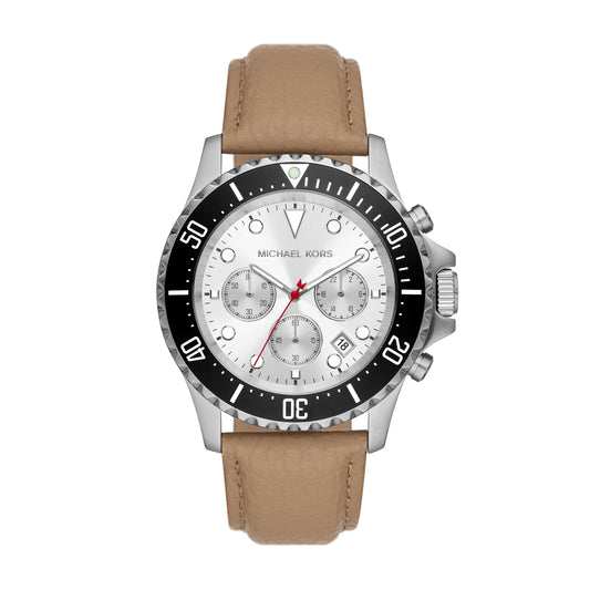 Reloj Análogo Everest Sport Plateado de Hombre