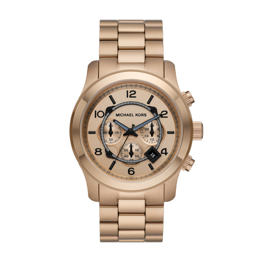 Reloj Análogo Runway Sport Dorado de Hombre