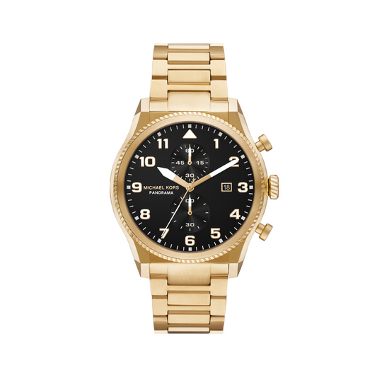 Reloj Análogo con Cronógrafo Sport Dorado de Hombre