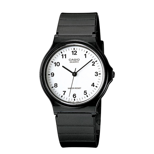 Reloj Análogo Casual Negro de unisex