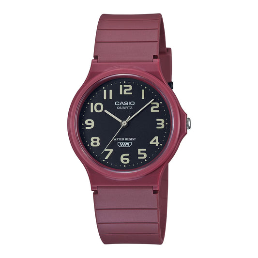 Reloj Análogo Classic Vintage Rojo de Unisex