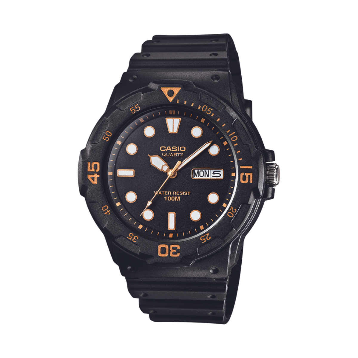 Reloj Análogo Casual Negro de Hombre