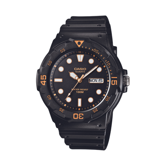 Reloj Análogo Casual Negro de Hombre