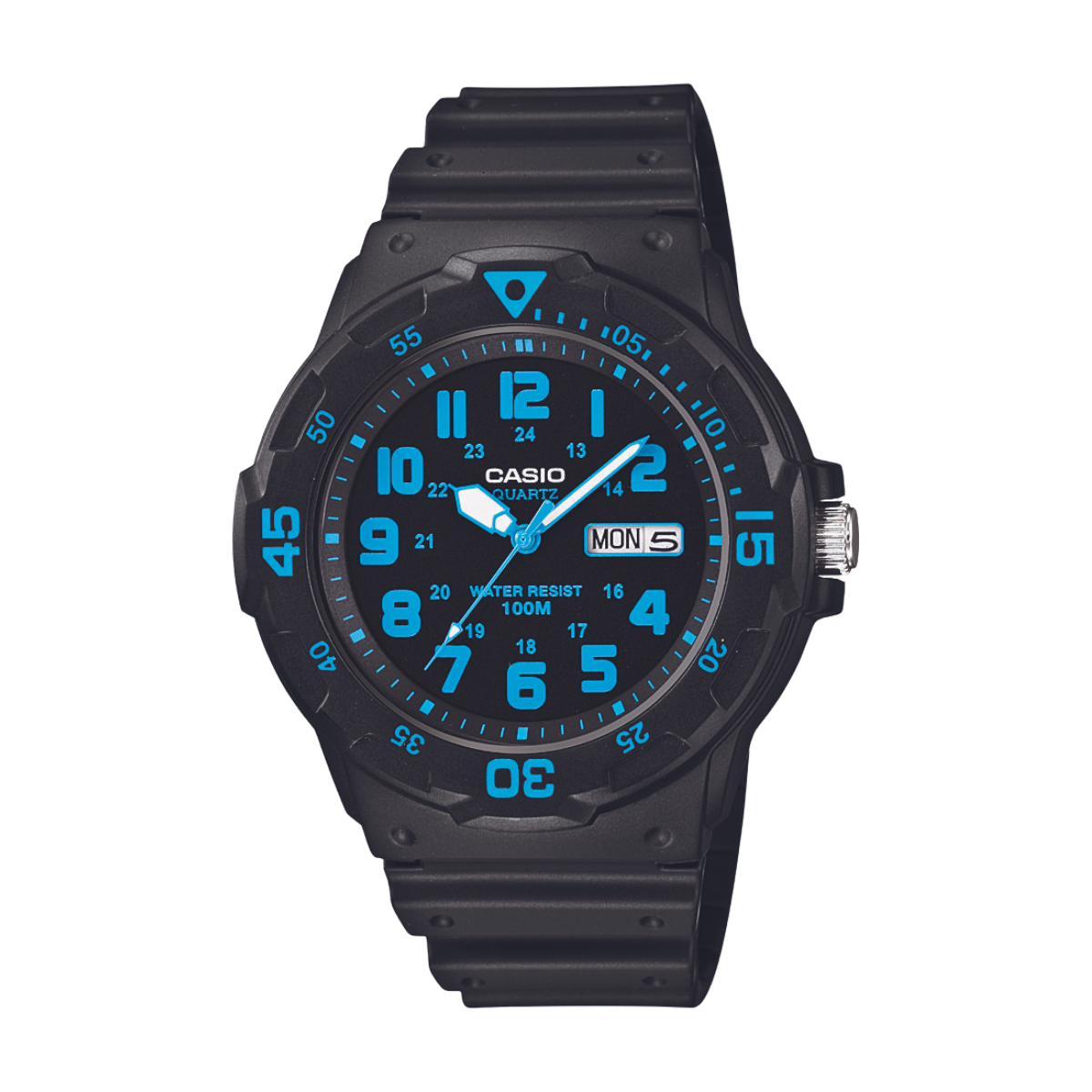 Reloj Análogo Casual Negro de Hombre