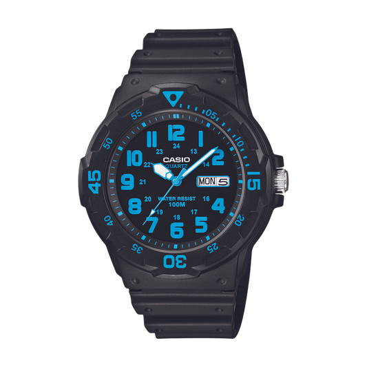 Reloj Análogo Casual Negro de Hombre