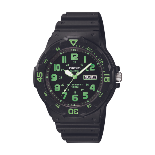 Reloj Análogo Casual Negro de Hombre