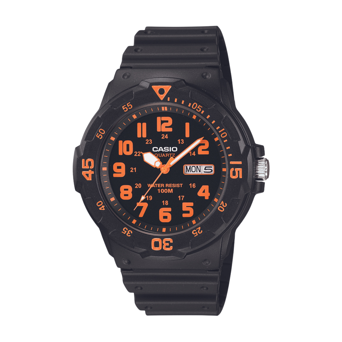 Reloj Análogo Casual Negro de Hombre