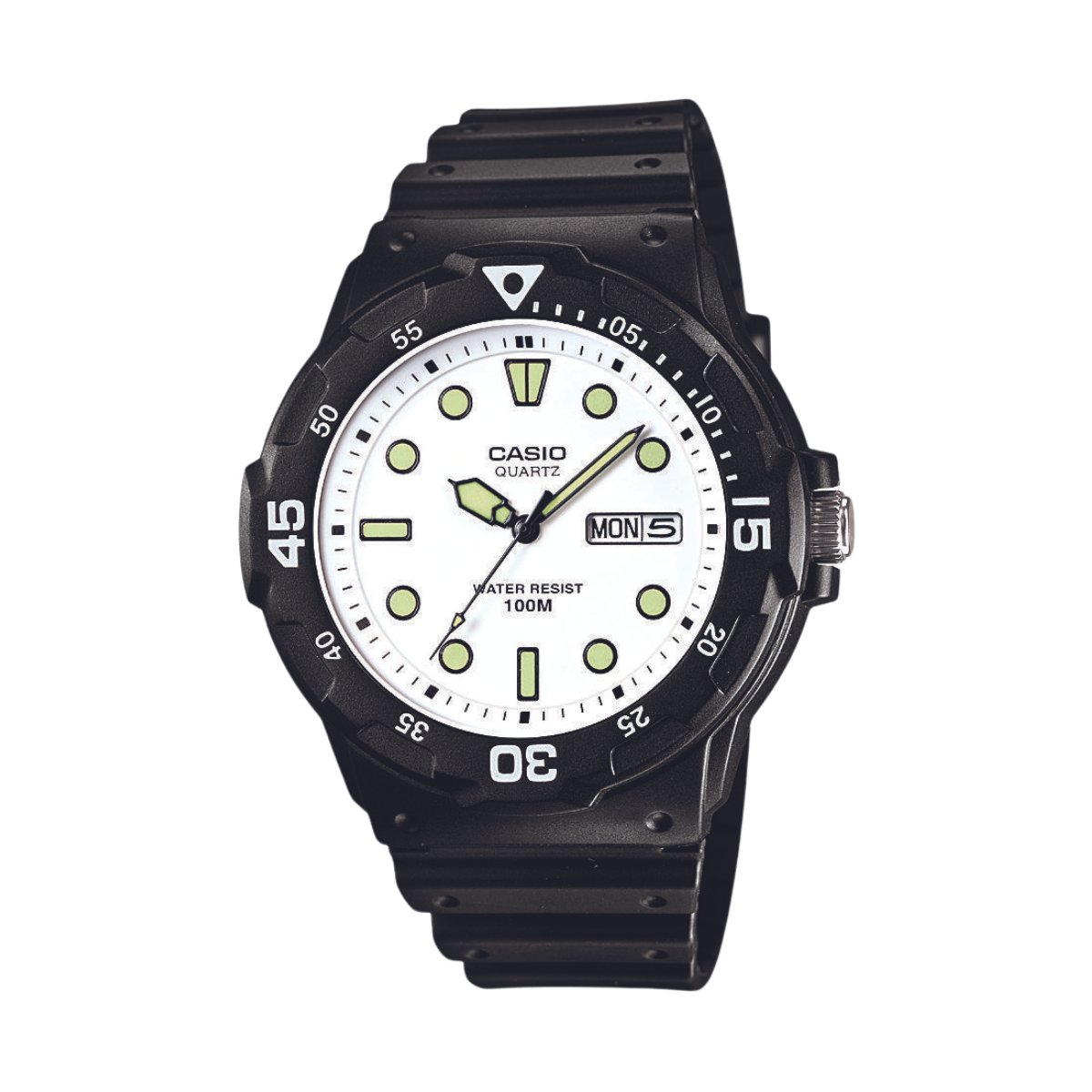 Reloj Análogo Casual Negro de Hombre