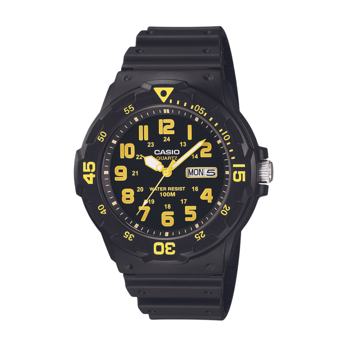 Reloj Análogo Casual Negro de Hombre