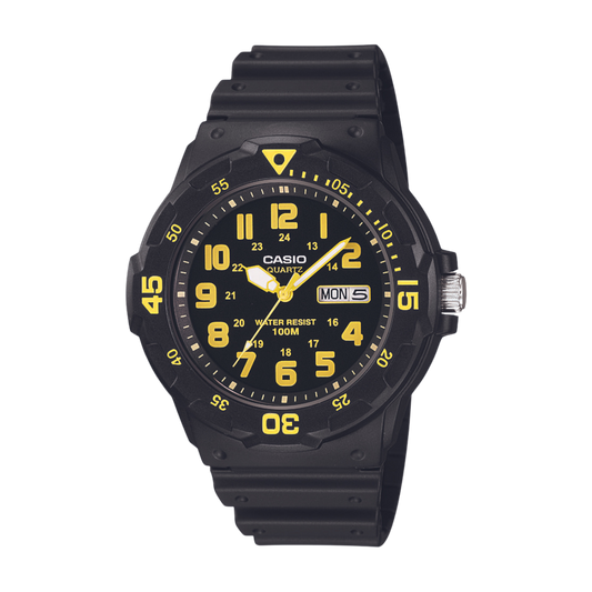 Reloj Análogo Casual Negro de Hombre