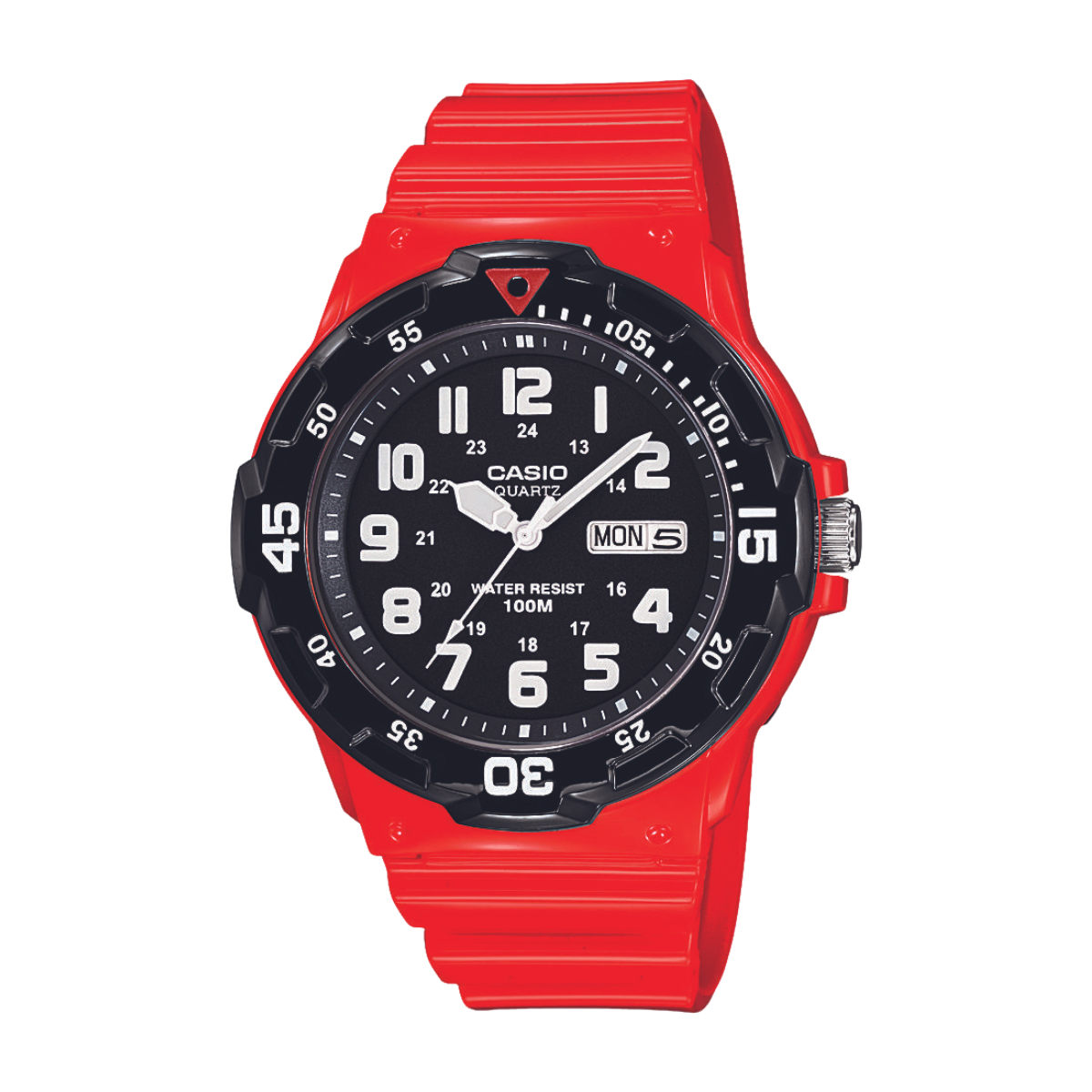 Reloj Análogo Casual Rojo de Hombre