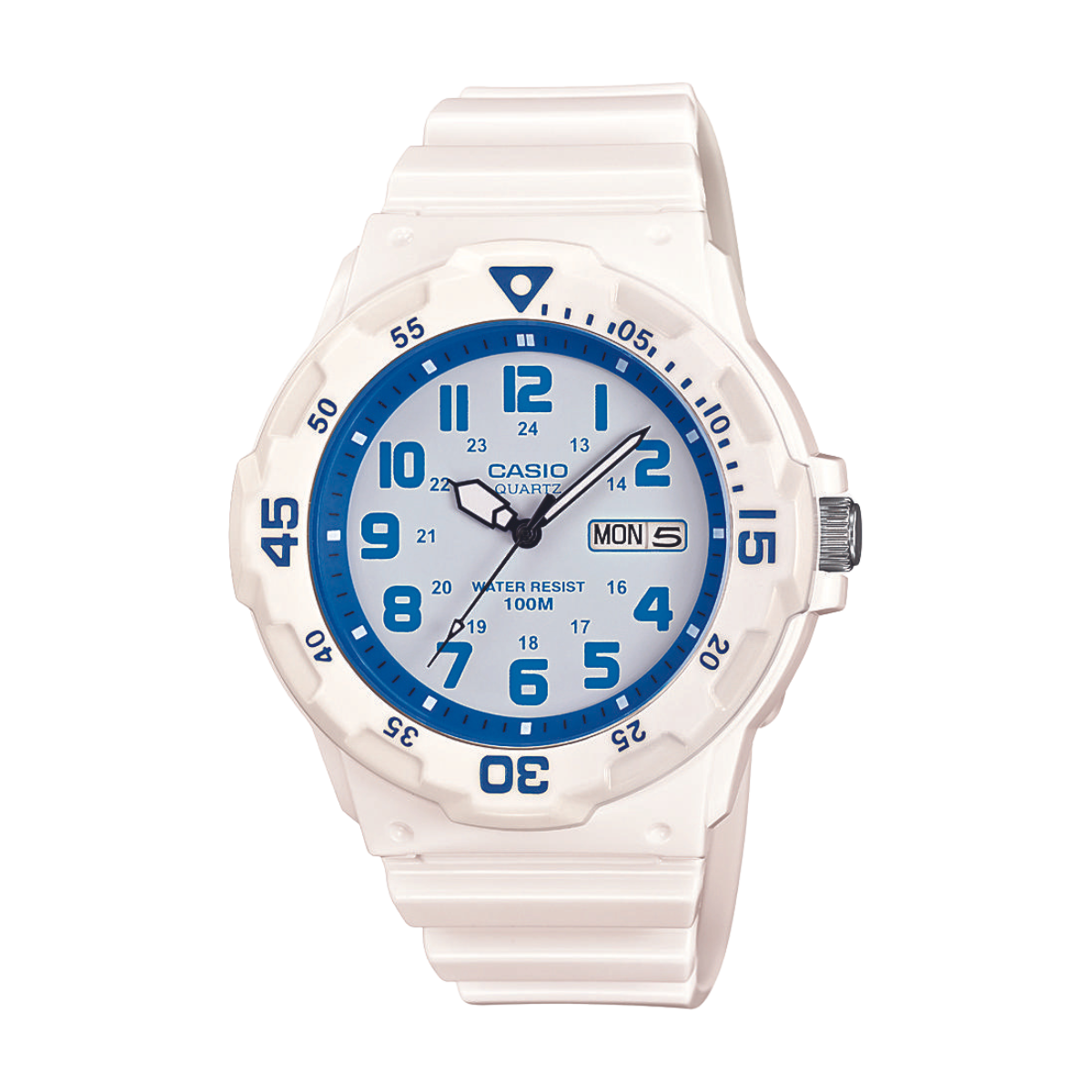 Reloj Análogo Casual Blanco de Hombre