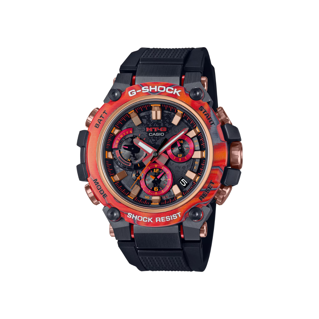 Reloj Análogo G-Shock MTG 40 Aniversario Flare Red Negro de Hombre