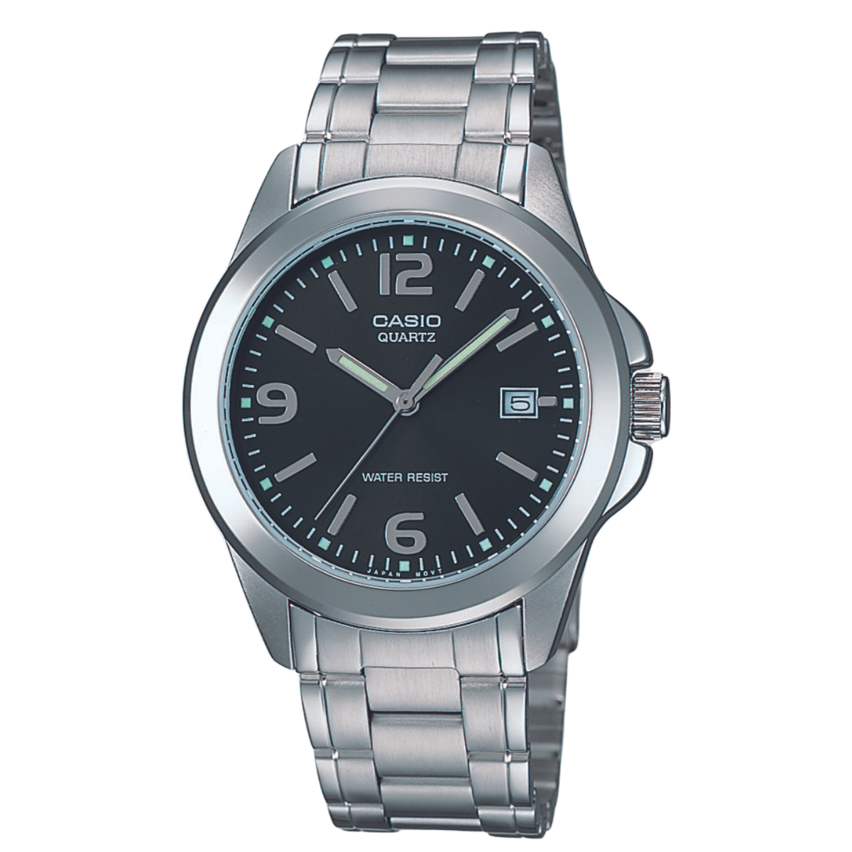 Reloj Análogo Casual Plateado de Hombre