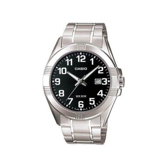 Reloj Análogo Ejecutivo Plateado de Hombre