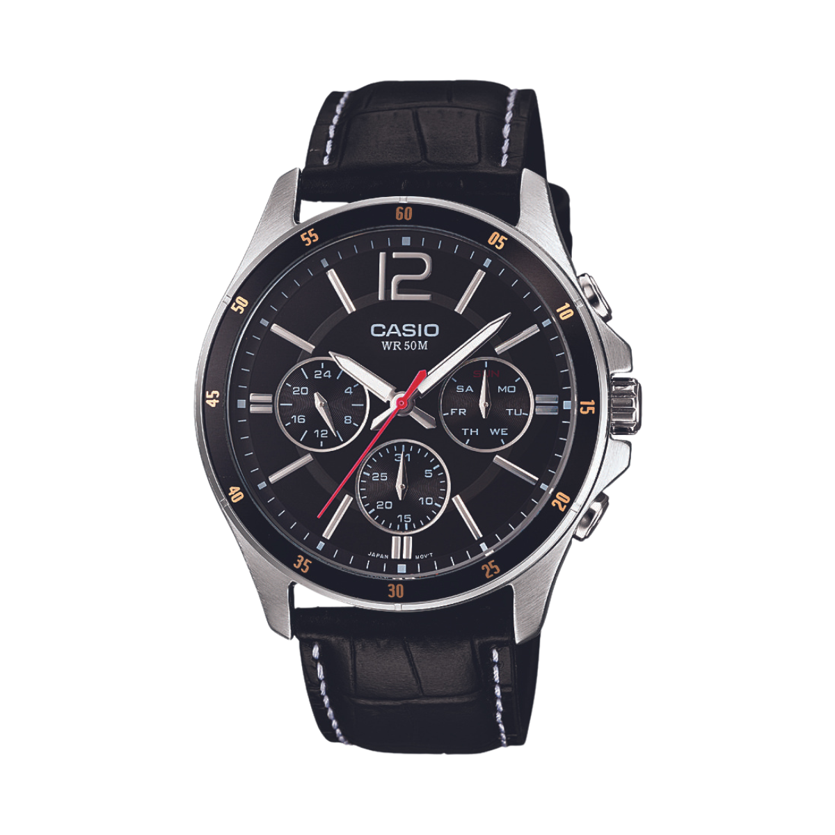 Reloj Análogo Fashion Casual Plateado de Hombre