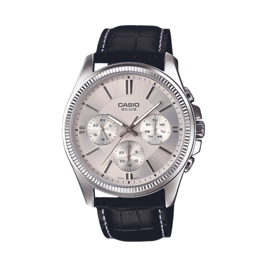 Reloj Análogo Fashion Casual Plateado de Hombre