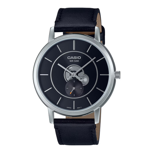 Reloj Análogo Small Second Ejecutivo Plateado de Hombre