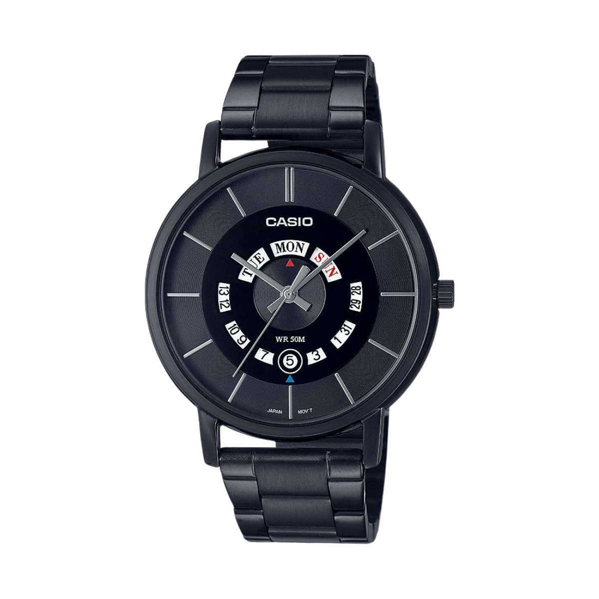 Reloj Análogo Day Date Sport Negro de Hombre