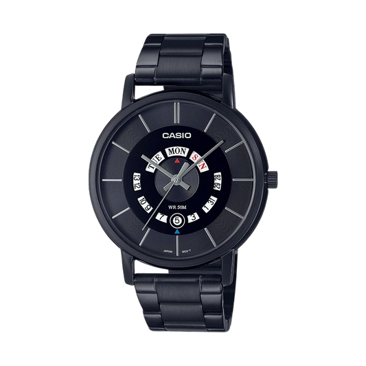 Reloj Análogo Day Date Sport Negro de Hombre