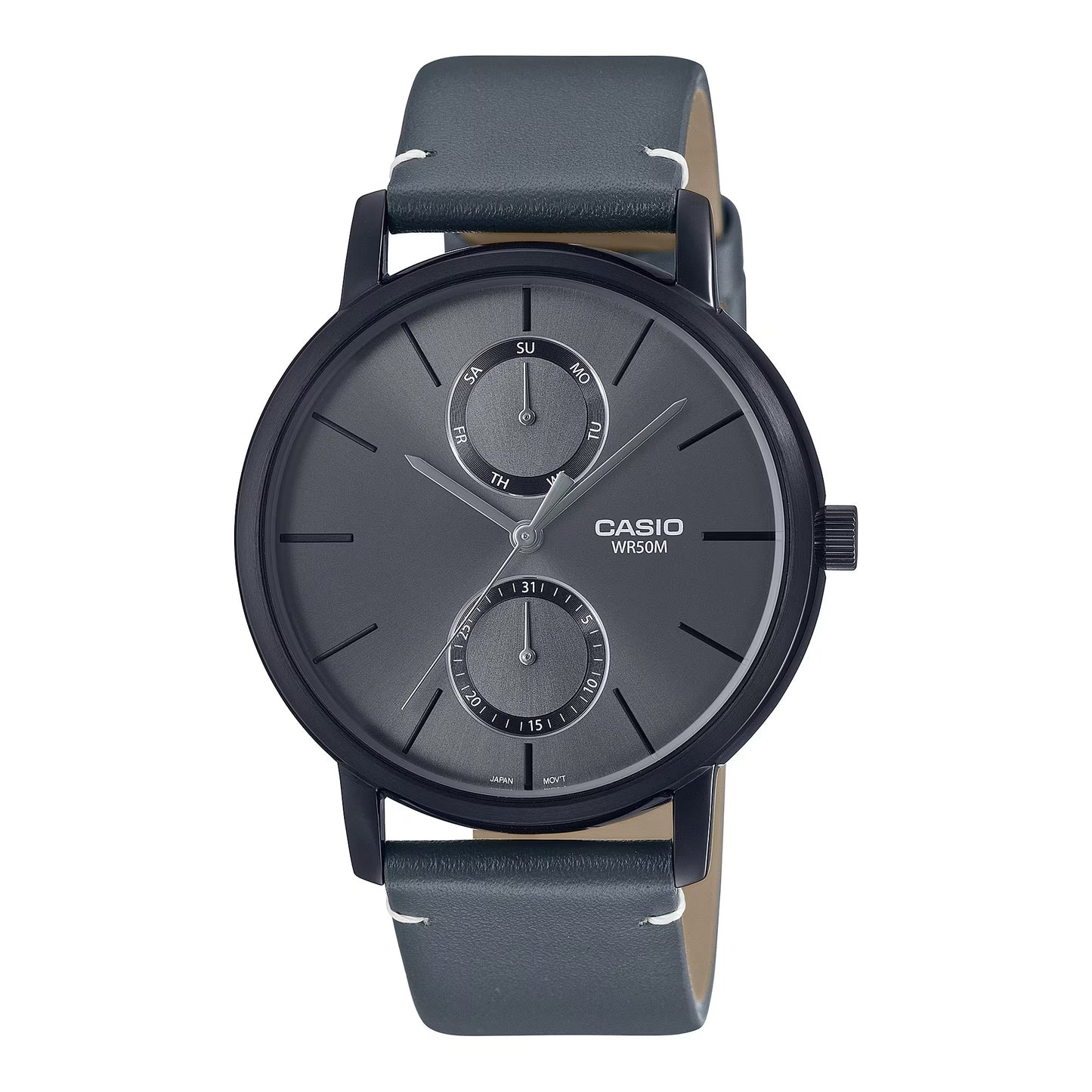 Reloj Análogo Casual Negro de Hombre