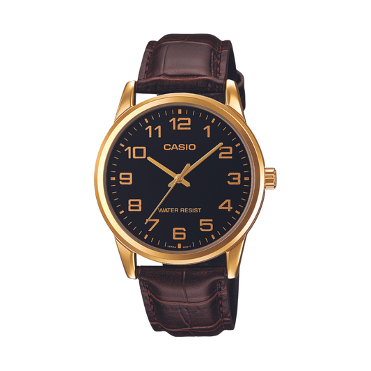 Reloj Análogo Casual Dorado de Hombre