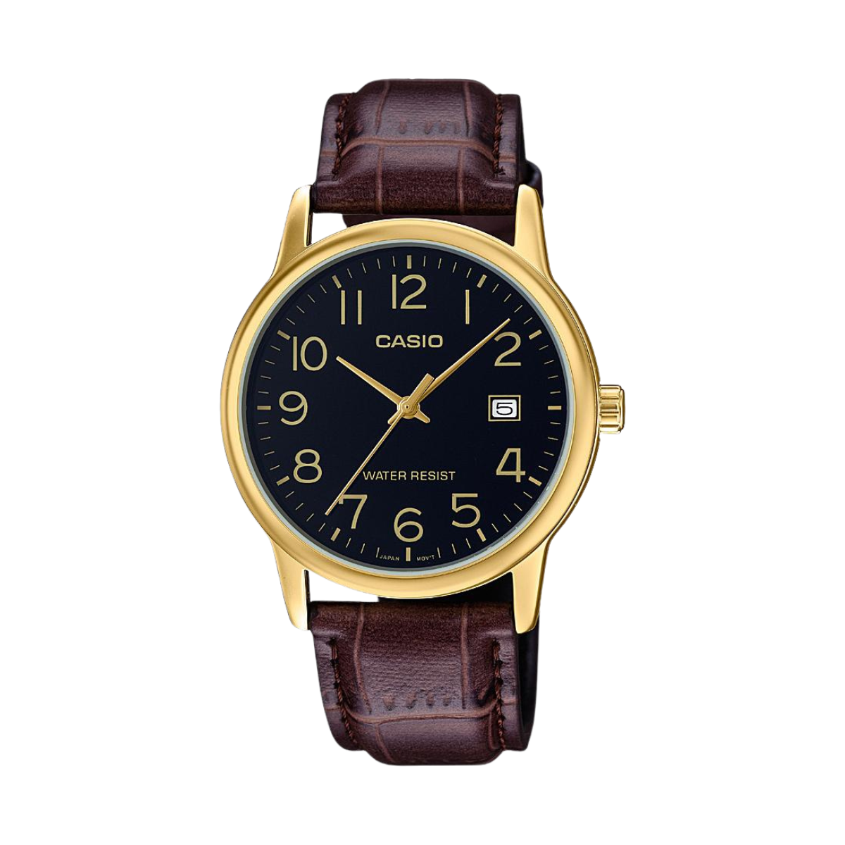 Reloj Análogo Estándar Casual Dorado de Hombre