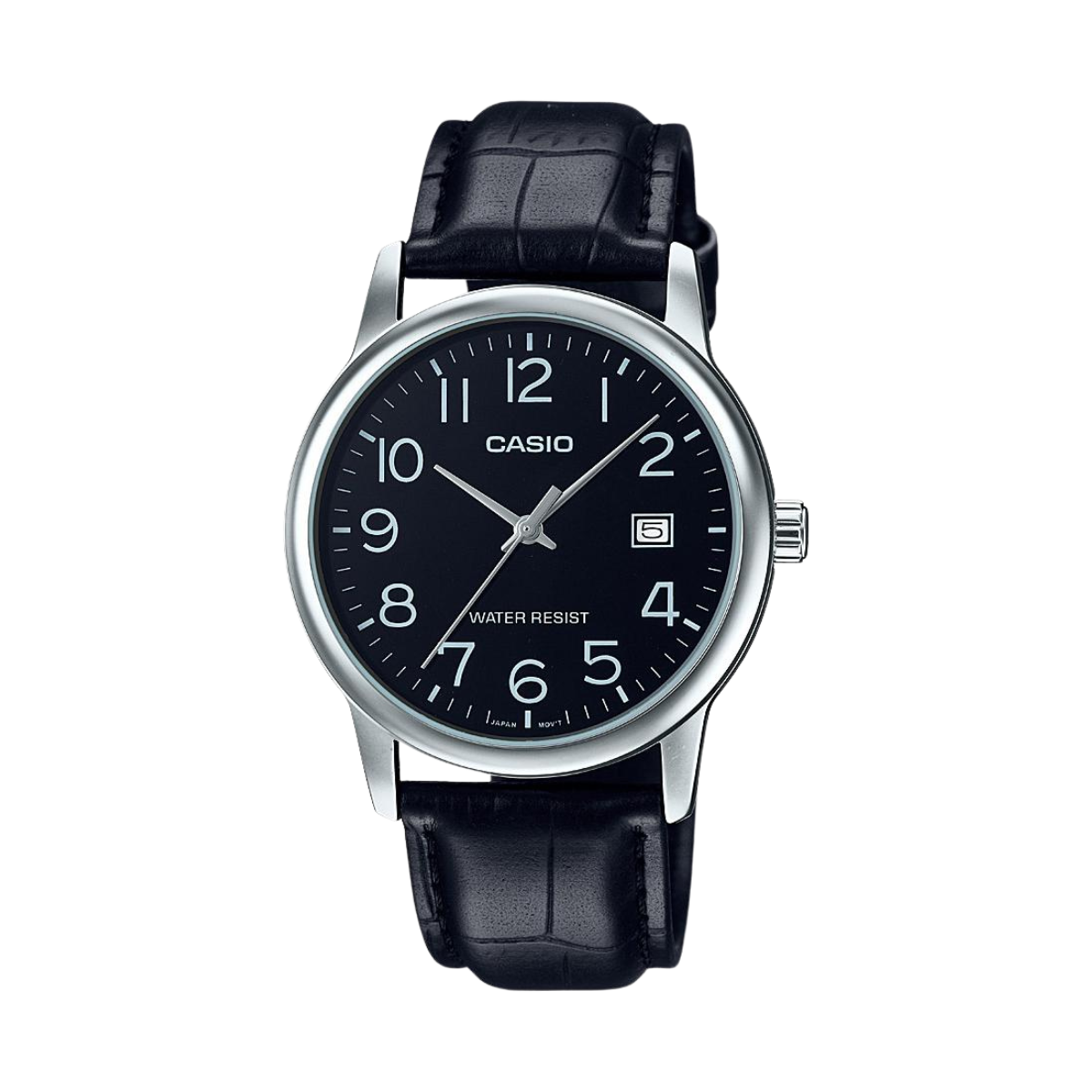 Reloj Análogo Casual Plateado de Hombre