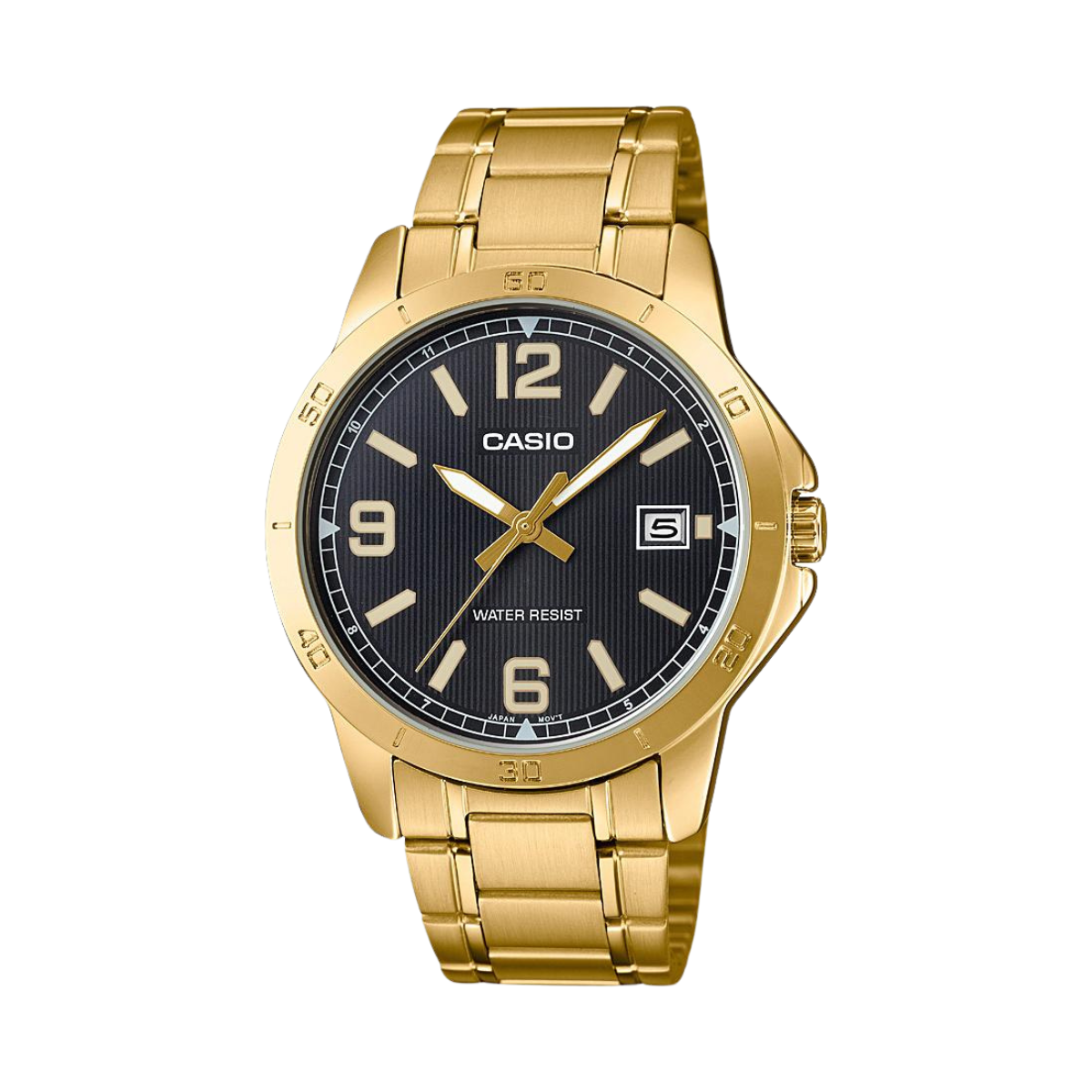 Reloj Análogo Casual Dorado de Hombre