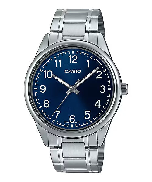 Reloj Análogo Ejecutivo Plateado de Hombre