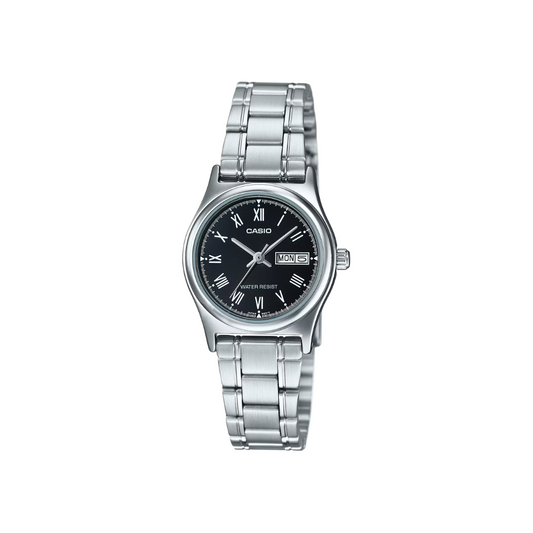 Reloj Análogo Clásico Plateado de Hombre