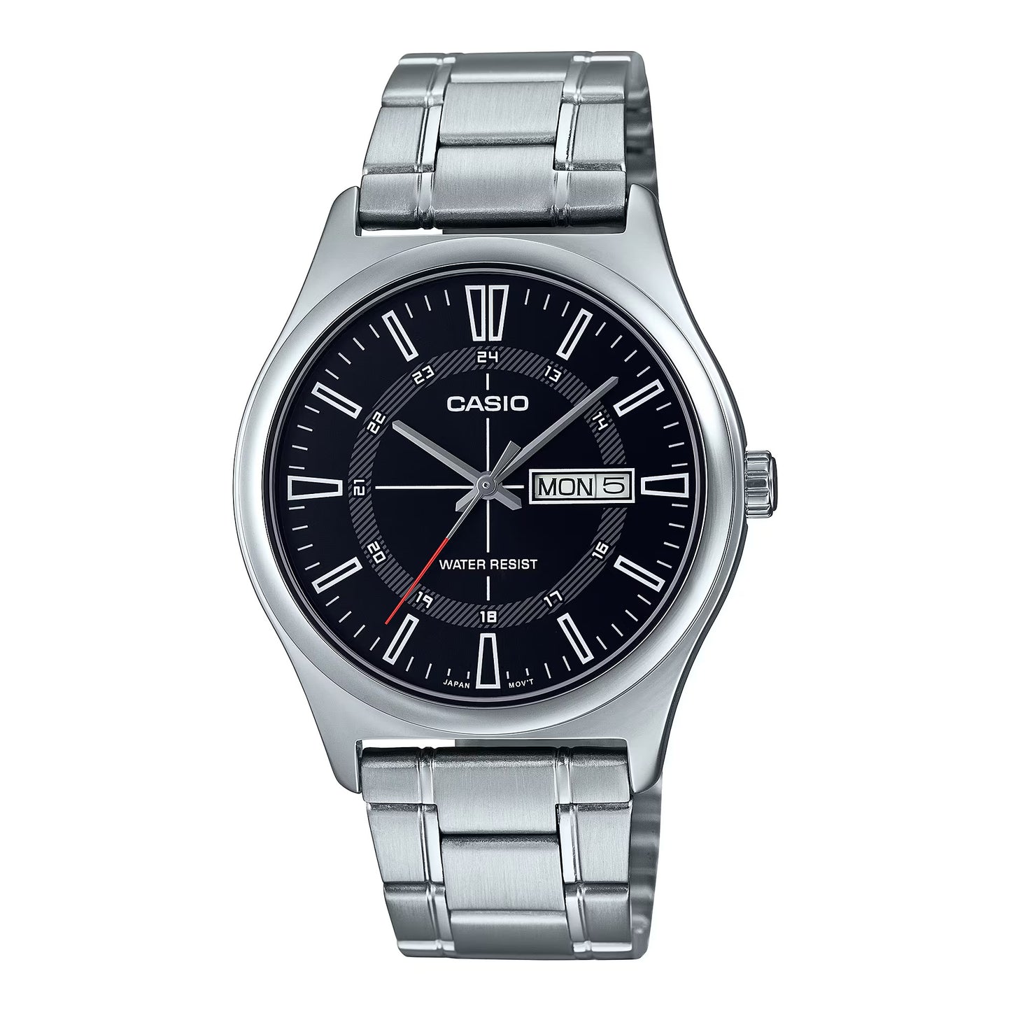 Reloj Análogo Vintage Plateado de Hombre