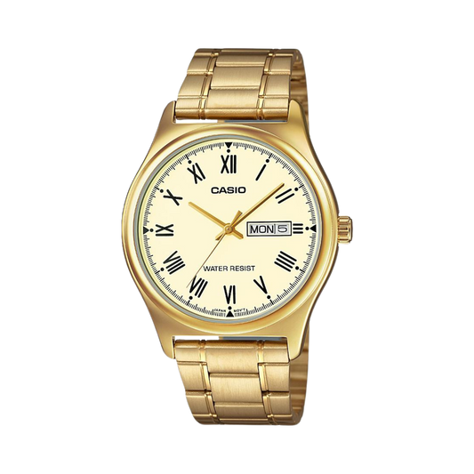 Reloj Análogo Vintage Dorado de Hombre