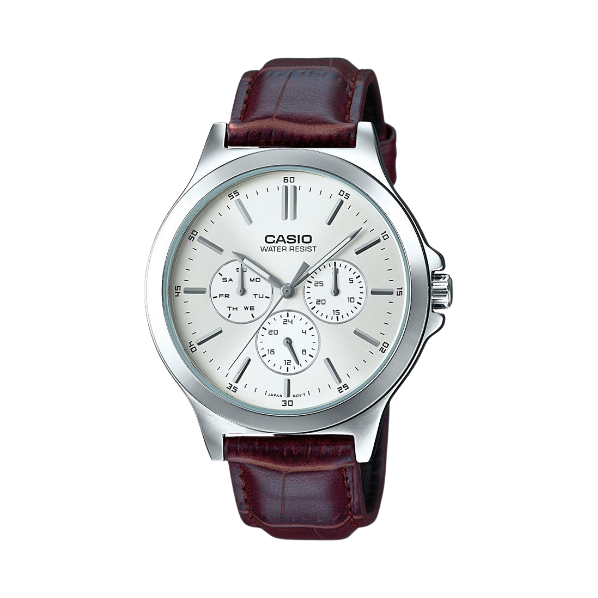 Reloj Análogo Fashion Casual Plateado de Hombre