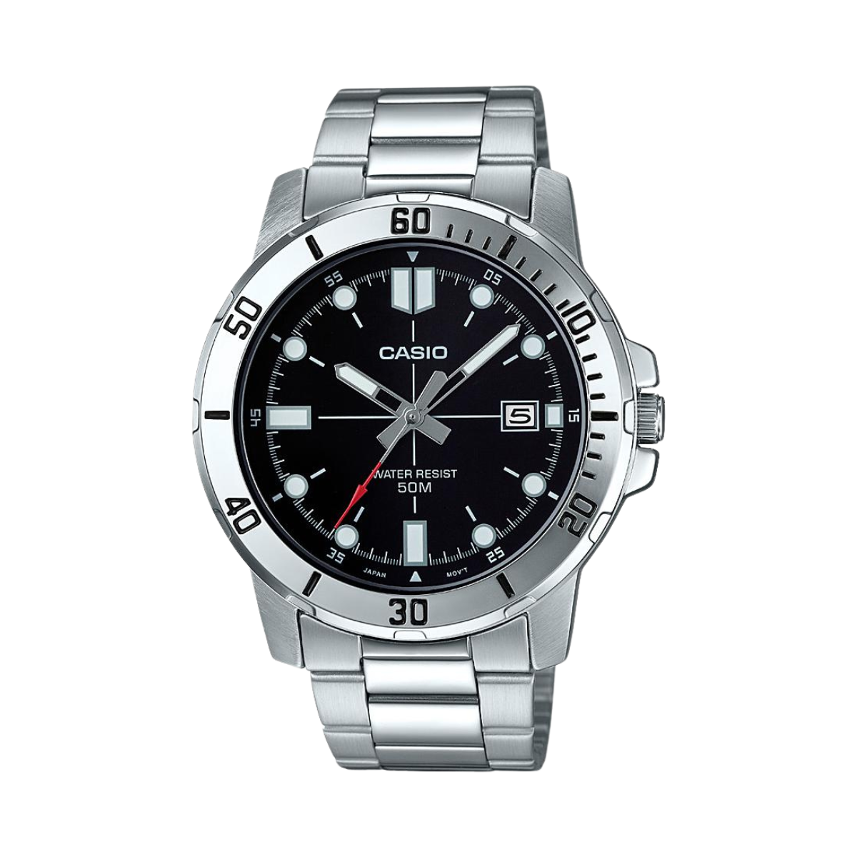 Reloj Análogo Sport Plateado de Hombre