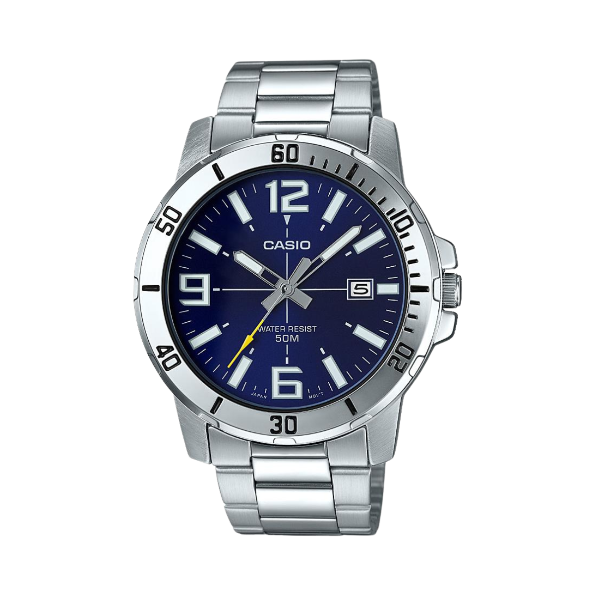 Reloj Análogo Sport Plateado de Hombre