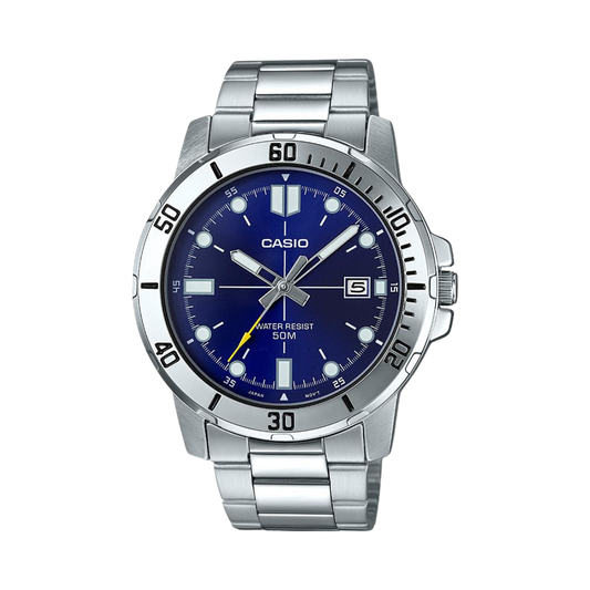 Reloj Análogo Sport Plateado de Hombre