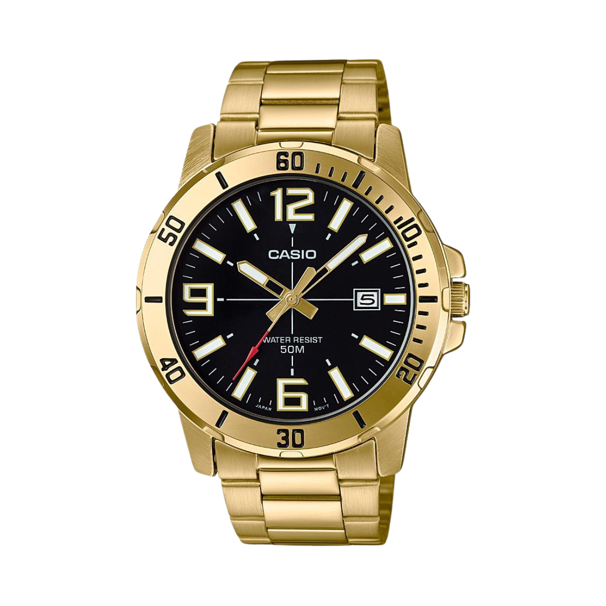 Reloj Análogo Sport Dorado de Hombre