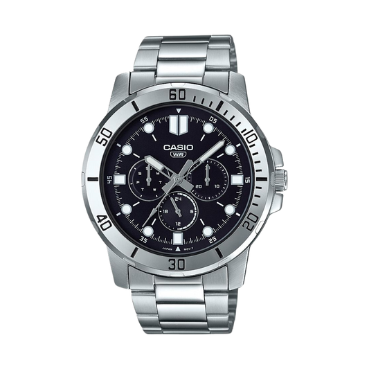 Reloj Análogo Multifunción Sport Plateado de Hombre