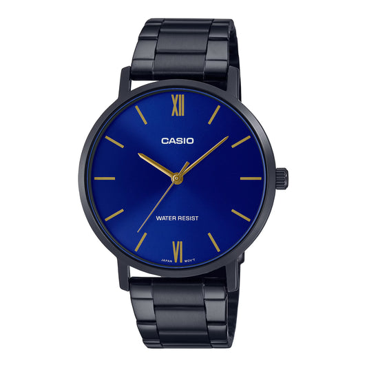 Reloj Análogo Casual Negro de Hombre