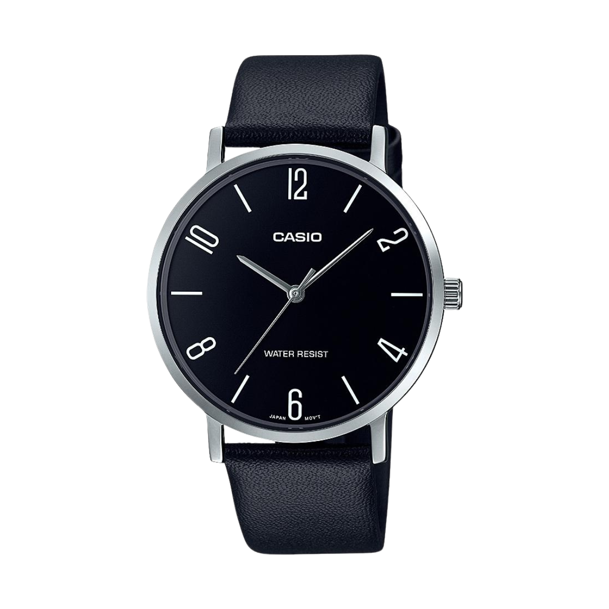 Reloj Análogo Casual Plateado de Hombre